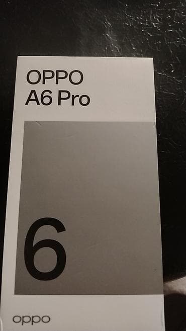 Oppo A6 Pro, 256 GB, rəng - Gümüşü, Zəmanət, Sensor, Barmaq izi