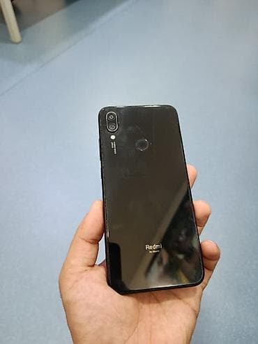 xiaomi redmi note 4 pro: Redmi Note 7, 64 GB, rəng - Qara, Barmaq izi — 3
