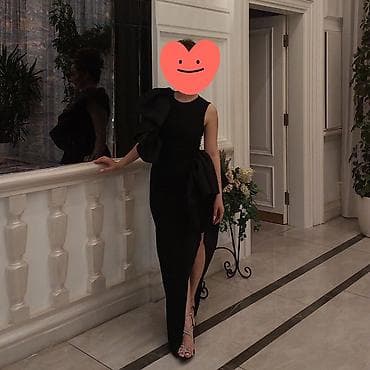 vecerni donlar: Qadınlar üçün şık qara axşam/gecə paltarı - Brend: AZALEA (etiketdə — 3