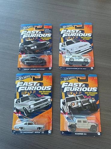 Hot Wheels “Fast & Furious – HW Decades of Fast” kolleksiya dəsti