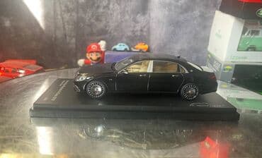 maşın modeli: Коллекционная модель Mercedes-Maybach S-class X222 obsidian black 2019 — 22