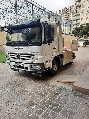 masinlar kreditle: Mercedes-Benz Atego 816 dump tipper yük maşını sokuntu dasinmasi — 2