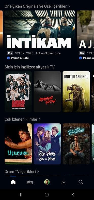 🛍 *Amazon Prime Video 4K UltraHD* ✅Televizor🖥,telefon📲 və ya — 2