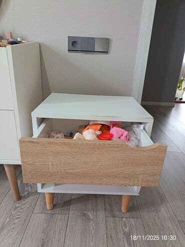 гардеробная мебель: İki ədəd komod/çalşafaltı tumbası 1) Ağ və qəhvəyi kombinasiya: - 2 — 4