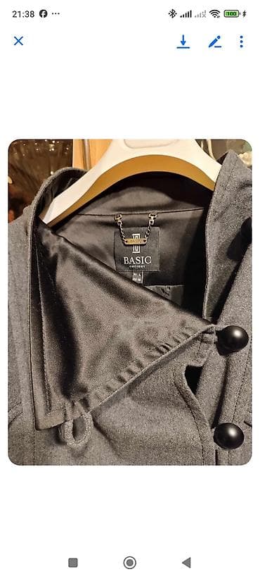 Paltolar: Palto, rəng - Boz — 2