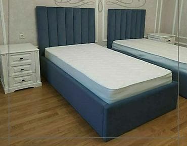 Təknəfərlik çarpayı, Bazalı, Matras ilə, Siyirməli