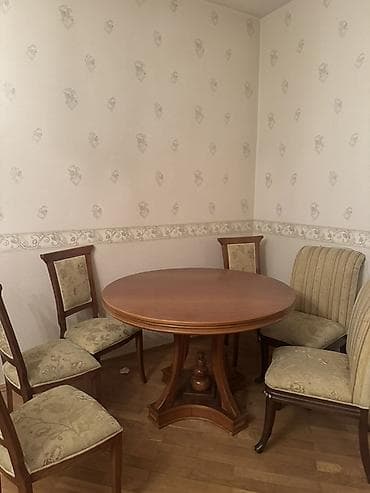 tabletka stullar: Qonaq masası, Açılan, Taxta, Yumru masa — 5