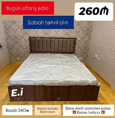 Yeni, İkinəfərlik çarpayı lalafo.az -da Yeni, İkinəfərlik çarpayı