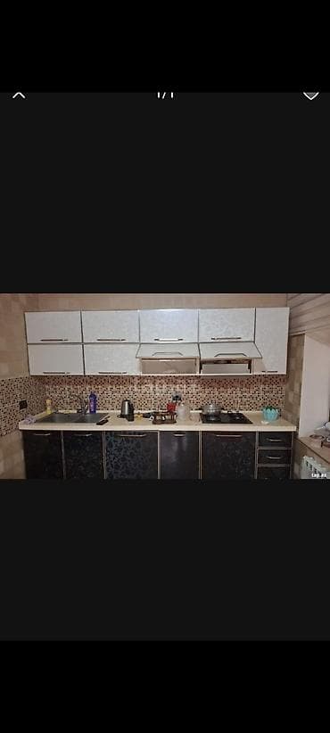 Mətbəx mebeli satılır 300azn.ölçü 3.20 Aspirator moyka veririli. Üstü