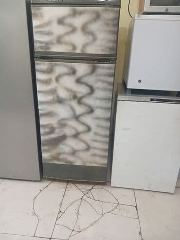 İşlənmiş 2 qapılı Nord Soyuducu Satılır, rəng - Boz, Təkərli