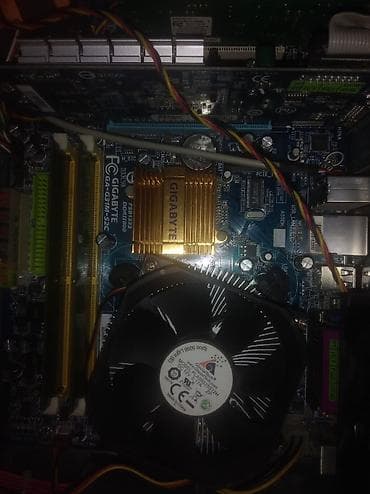 plata 7262: Ana plata GA-G31M ES2C (ddr2 800, 4 gb gədər) üstündə verilir — 1