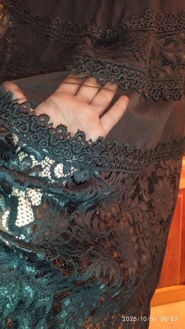 hicab az: Ay Moda brendine məxsus güpür paltar.1 defe geyinilib.170 manata — 9