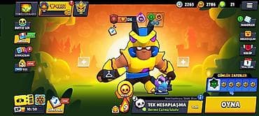 Другое: Brawl Stars hesabı – “TOXICTORNADO” Ümumi: - Kupa yolu: 4801 (III — 1