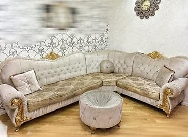 krep parca: Divan təcili satılır. Klassik üslubda L şəkilli yumşaq künc divan və — 1