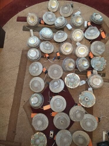 led isiqlar tavan üçün: LED tavan spot işıqları – dekorativ şüşə korpuslu - Güclü və enerjiyə — 3