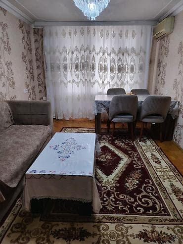 Daşınmaz əmlak: Ev öz evimdi. 3 otaqlı boyuk palqonu her bir şeraiti var. Əșyalidi. 80 — 1