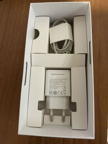 wifi modem satilir: Honor X7a, 128 GB, rəng - Qara, Barmaq izi, İki sim kartlı, Face ID — 7