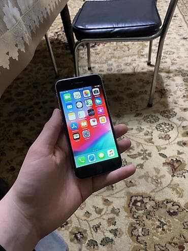 a 6 plus: IPhone 6, 32 GB, Gümüşü, Barmaq izi — 6