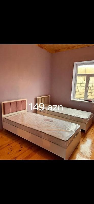 tək matraslar: Tək nəfərlik çarpayılar – 149 AZN - Ölçü: standart tək nəfərlik — 9