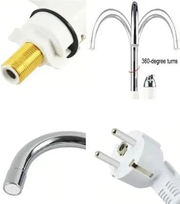 krant sekilleri: Elektrikli su qızdırıcı kran texniki parametrlər şəki̇l( fotolar) — 2