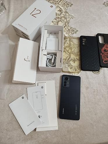 Xiaomi 12 Lite, 128 GB, rəng - Qara, 
 Barmaq izi — 6