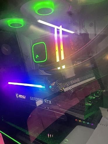 2.el netbook: RGB işıqlanmaya malik güclü oyun/yaradıcı masaüstü PC Salam Satılır – — 2