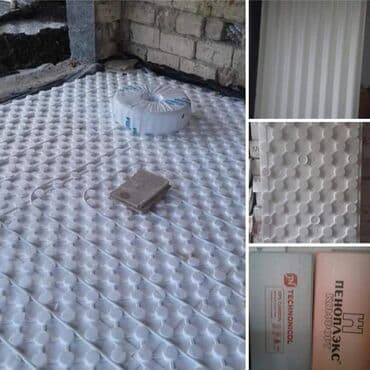 Напольные покрытия: İsti döşəmə üçün “noppalı” izolyasiya panelləri Məhsul təsviri: - Su — 2