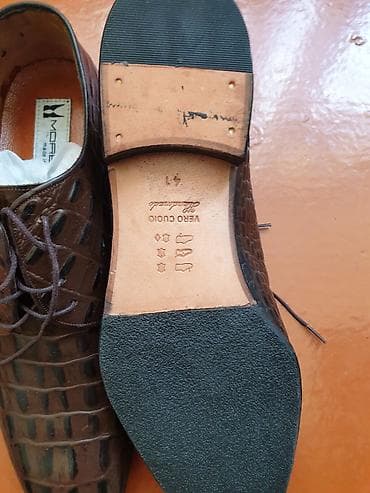 ayaqqabı bağı: Moreschi kişi klassik ayaqqabıları – Made in Italy - Brend: Moreschi — 3