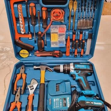 kömürsüz drel: Drel Makita 36V
Drel
Drel nabor — 1