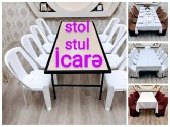 2 el derin dondurucu letgo: Kirayə stol stul,masa və oturacaqlar icarəsi. Ad günləri, nişan — 1