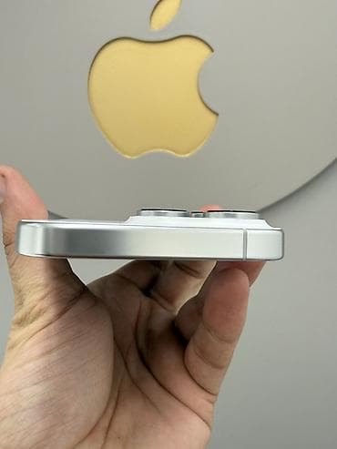 buds pro: IPhone 16 Pro, 128 GB, White Titanium, Zəmanət, Simsiz şarj, Face ID — 5