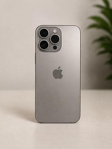 IPhone 15 Pro Max, Space Gray, Simsiz şarj — 3