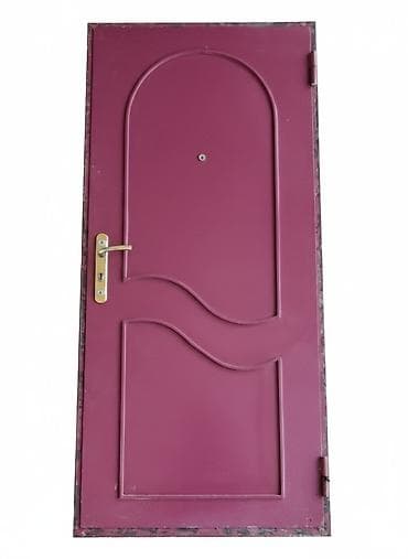 islenmis qapi: Mənzil üçün İşlənmiş Giriş qapısı 90x200 sm Glazok ilə, Zəmanətsiz, Ödənişli quraşdırma, Ödənişli çatdırılma, Ünvandan götürmə — 1