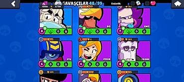 qizil mirvari: Brawl Stars hesabı - Kupa: 13 000 (mövsüm rekordu və ümumi rekord 13 — 8