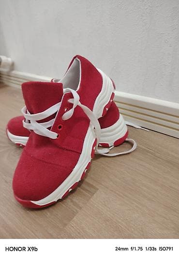 krasovka instagram: Ölçü: 36.5, rəng - Qırmızı, Yeni — 1