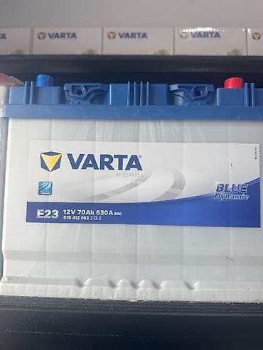 Varta, 70 ah, Orijinal, Almaniya, Yeni