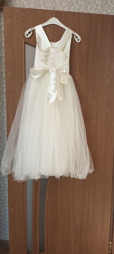 вязаные детские пальта: Платья — 2