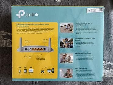 tp link modem satilir: TP-Link TD-W8961N – 300 Mbps Wi‑Fi ADSL2+ Modem Router Xüsusiyyətlər — 2