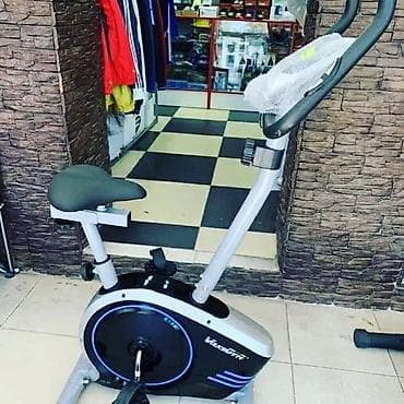 velo: Daxili istifadə üçün nəzərdə tutulmuş bu stasionar velosiped, evdə — 1