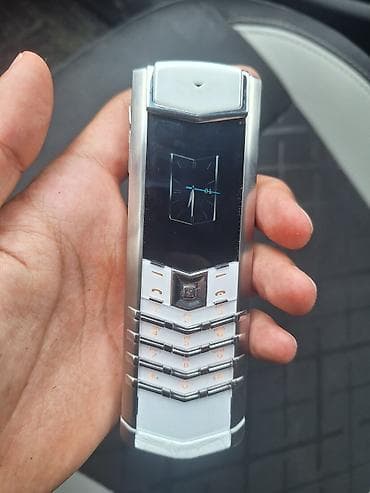 telefonl: Vertu rəng - Ağ, Düyməli — 7