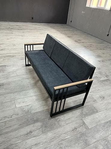 bağ ucun masa: Dördbucaq masa, Açılmayan, Stullar ilə, Metal — 1