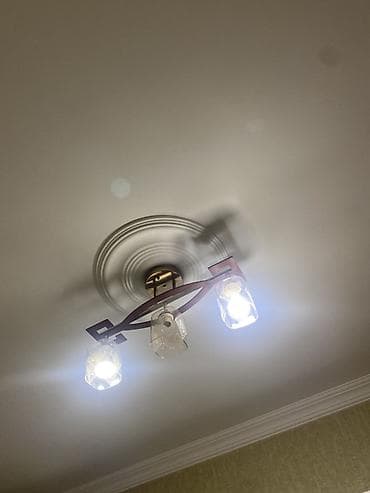 tavalar: Çılçıraq, 3 lampa, Metal — 2