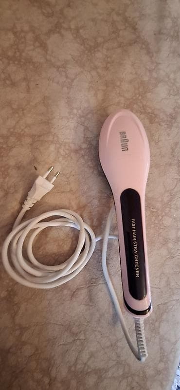 Məhsul: Elektrikli saç düzləyən daraq – Braun, “Fast Hair