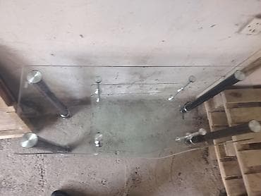 cilalama: İşlənmiş, Düz TV altlığı, Polkalı, Şüşəli — 3