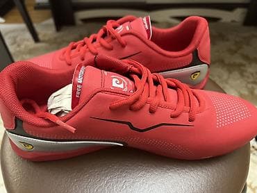 piere cardin: Pierre Cardin kişi idman ayaqqabısı - Rəng: parlaq qırmızı, qara və — 3