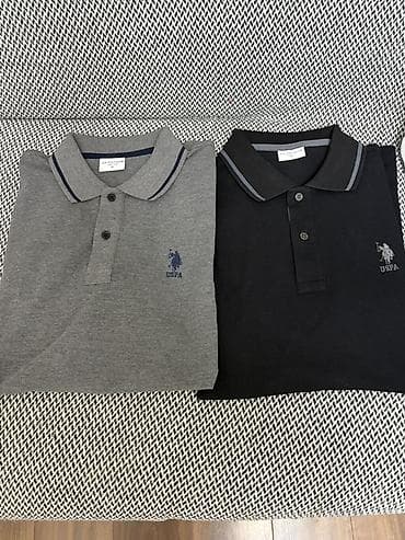 cins: Polo köynək, U.S. Polo Assn, XL, rəng - Boz — 5