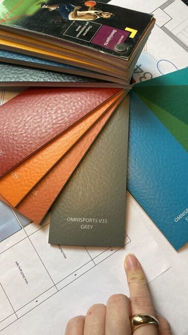 Декоративные панели для стен: Profesyonel stadyumlar üstü aciq ve baqli futbol voleybol basketbol — 5