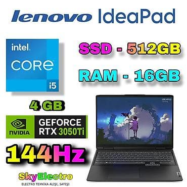 intel i5 notebook: İşlənmiş Lenovo IdeaPad, 15.6 ", Intel Core i5, 512 GB, Ödənişli çatdırılma, Pulsuz çatdırılma, Ünvandan götürmə — 1