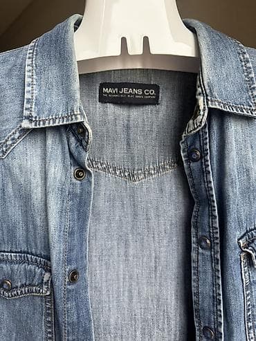 Рубашки: Мужская рубашка, Mavi, M, цвет - Голубой — 2