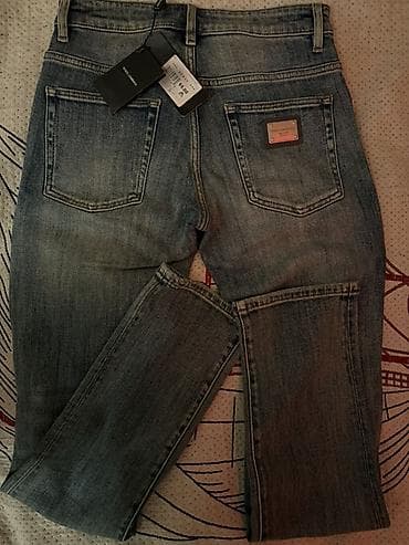 marc jacobs canta: Dolce & Gabbana kişi cins şalvarı - Model: Klassik 5 cib dizaynı — 3